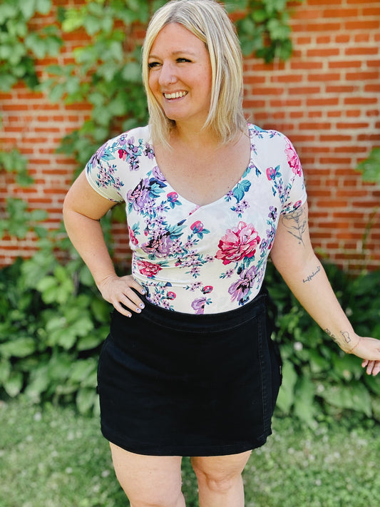 Summer Floral Body Suit