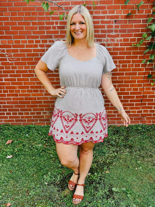 PREORDER Arrives 9/24- Simply Chic Dress