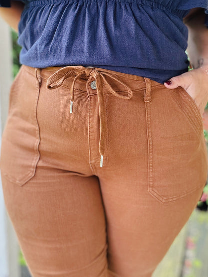 Judy Blue Butterscotch Jogger Jeans