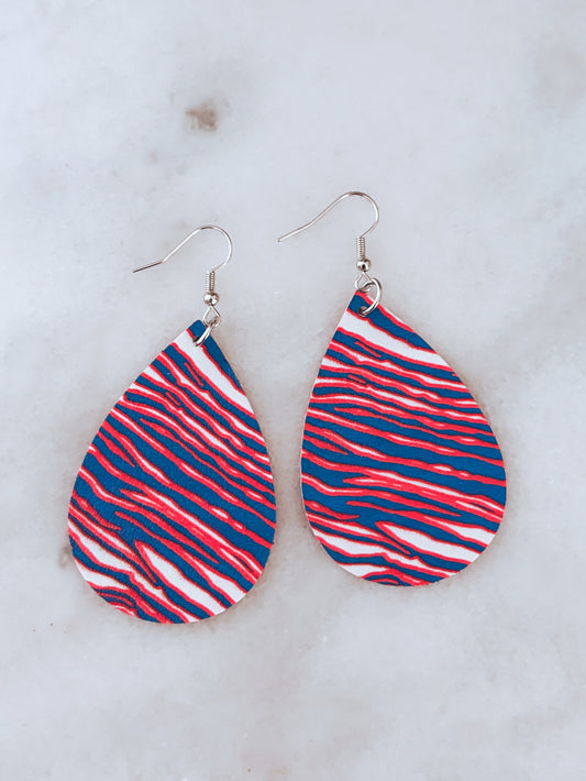 Buffalo Stripe Earrings