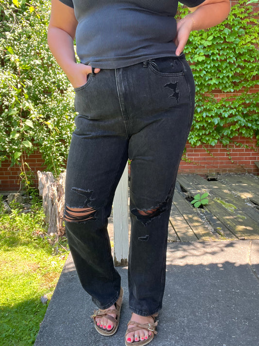 Judy Blue Rigid Magic Vintage Black Jeans