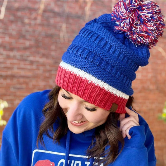 Buffalo Team Colored CC Beanie